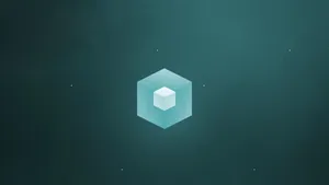 Tesseract Blue-green Basic Wallpaper