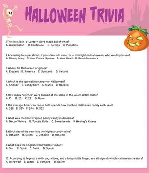 Test Your Halloween Knowledge With This Fun Trivia Game Wallpaper