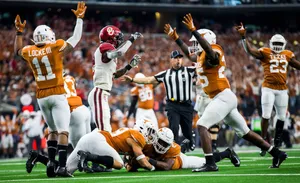 Texas Football On Ground Wallpaper