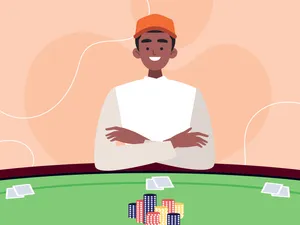 Texas Hold'em Player Art Wallpaper