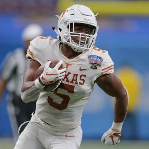 Texas Longhorns Football Player Action Shot Wallpaper