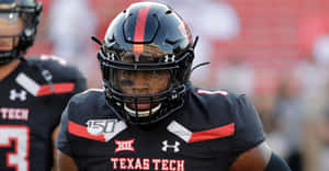 Texas Tech Football Player Jordyn Brooks Wallpaper