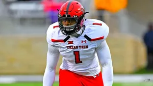 Texas Tech Linebacker Number1 Wallpaper