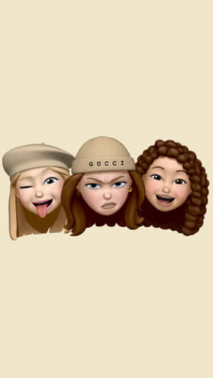 Text-based Emojis Wallpaper