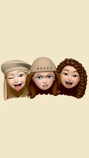 Text-based Emojis Wallpaper