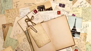 Textured Brown Paper Background Wallpaper