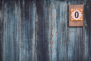 Textured Wooden Wall Gate Wallpaper