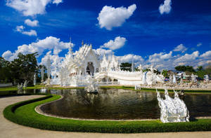 Thailand White Temple Wallpaper