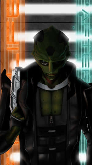 Thane Krios, The Powerful Drell Assassin Wallpaper