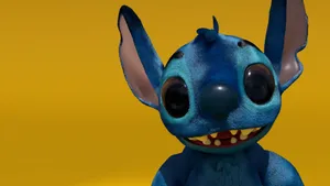 Thanksgiving Stitch Smiling Portrait Wallpaper