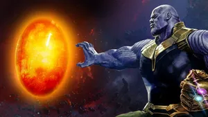 Thanos Reachingfor Soul Stone Wallpaper