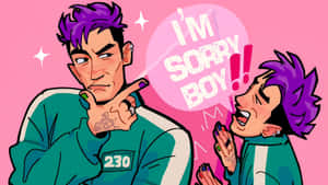 Thanos Squid Game Apology Wallpaper