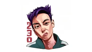 Thanos Squid Game Character Wallpaper