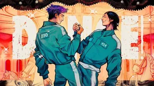 Thanos Squid Game Duel Wallpaper