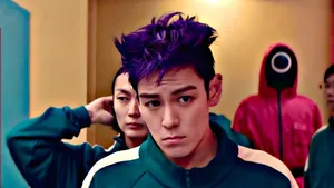 Thanos Squid Game Style Wallpaper