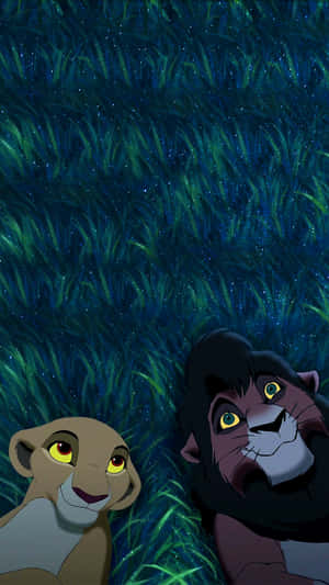 The Adorable King Of The Jungle - Cute Lion King Wallpaper