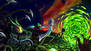 The Adventure Of A Lifetime! Join Morty Smith As He Embarks On An Inter-dimensional Journey. Wallpaper