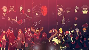 The Akatsuki - Infamous Crime Syndicate From Naruto Wallpaper
