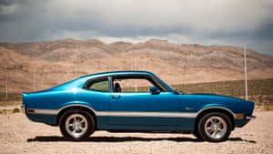 The All-new Ford Maverick Pickup Truck In Action Wallpaper