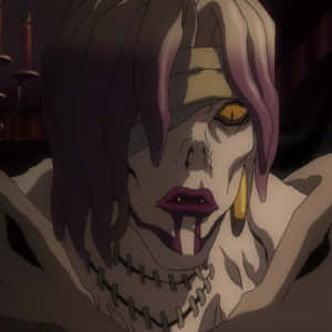 The Alluring And Powerful Rem From Death Note Wallpaper