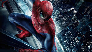 The Amazing Spider Man In Action Wallpaper