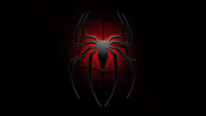The Amazing Spider - Man Logo On A Black Background Wallpaper