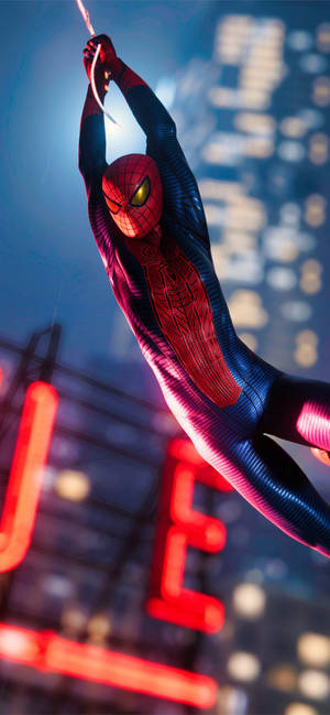 The Amazing Spiderman Ready To Take On Evil Wallpaper