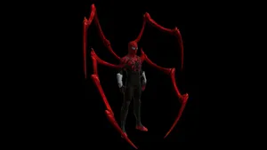 The Amazing Superior Spider-man Swinging Through The City Wallpaper