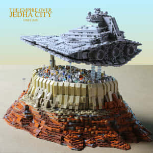 The Ancient City Of Jedha, A Pilgrimage Site For Believers In The Force Wallpaper