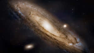 The Andromeda Galaxy, One Of The Most Stunning Objects In The Night Sky. Wallpaper