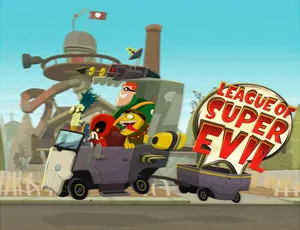 The Apocalypse Hour Featuring The League Of Super Evil Wallpaper