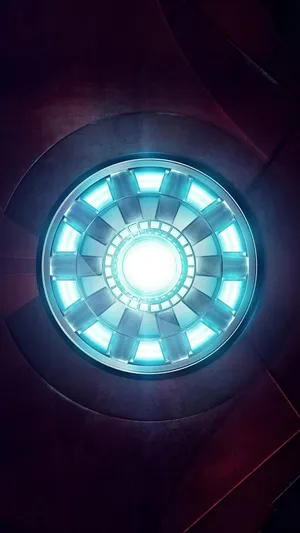 The Arc Reactor Fueling Tony Stark's Revolutionary Technology Wallpaper