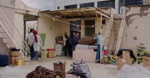 The Art Of Retail - A High-tech Salesman Offering A Phone Wallpaper