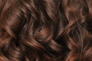The Artistic Display Of Curly Hair Texture Wallpaper