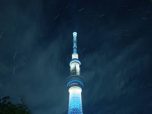 The Asahi Beer Tower In Tokyo Wallpaper