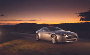 The Aston Martin Vantage - A Blend Of Luxury And Performance Wallpaper