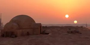 The Astonishing View Of Tatooine Wallpaper