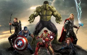 The Avengers Assemble Wallpaper
