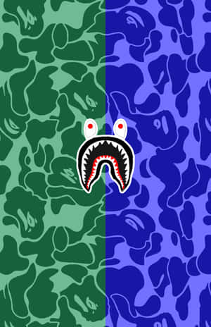 The Bape Iphone On Display Wallpaper
