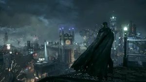 The Batmobile Ready For Action Wallpaper