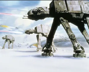 The Battle Of Hoth - The Empire Strikes Back Wallpaper