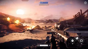 The Battle Of Jakku Wallpaper