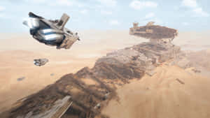 The Battle Of Jakku - Star Wars Fans Unite Wallpaper