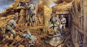 The Battlefront Of World War 1- The Intensity Of War Wallpaper