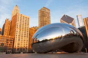 The Bean Chicago During Afternoon Wallpaper