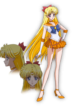 The Beautiful And Brave Sailor Venus! Wallpaper