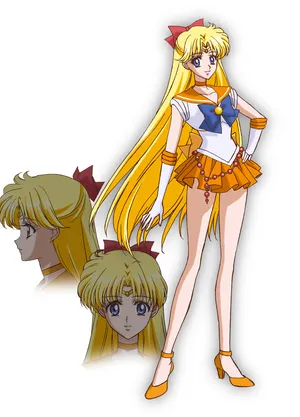 The Beautiful And Brave Sailor Venus! Wallpaper