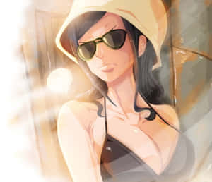 The Beautiful And Determined Nico Robin Wallpaper