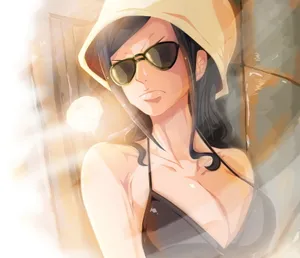 The Beautiful And Determined Nico Robin Wallpaper