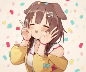 The Beautiful And Majestic Inugami Korone Wallpaper